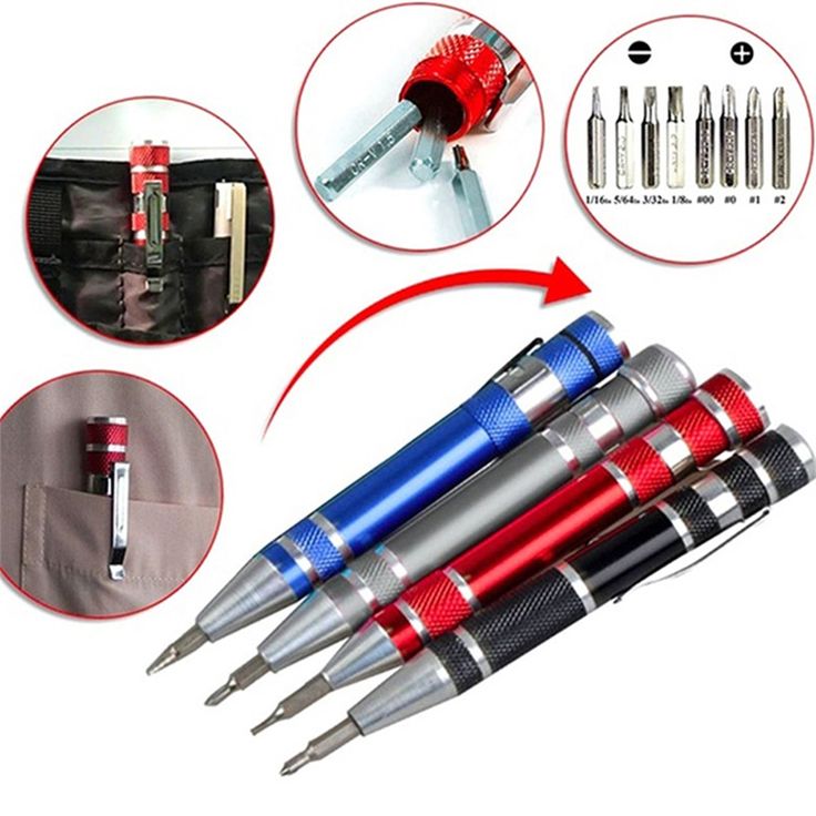 8 In 1 Pocket Screwdriver Pen
